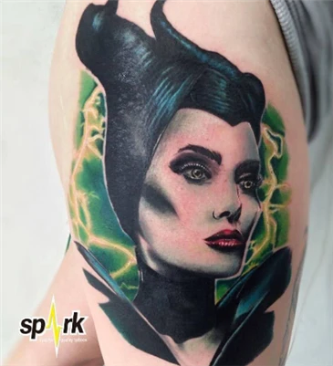 Mononoke prinsessa fyrir húðflúr