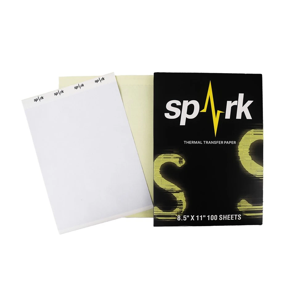 Professional Temporary Clear Smooth Square Pattern Tattoo Stencil Paper For Body Art Design Transfers