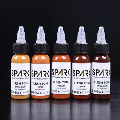 30ML lífrænt húðflúrblek húðlitasett Non-Eitrað litarefni