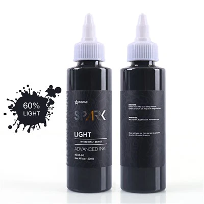 4oz 120ml lífrænt langur - varanlegt hvítþvotthúðflúr blek