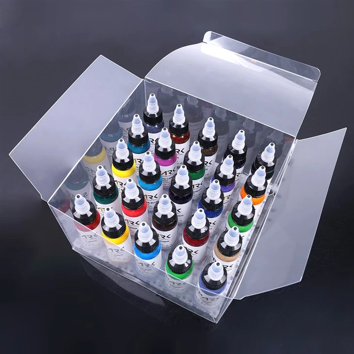 Heildsölu Custom High - enda 1oz langur - varanlegur litur hratt slétt neisti Premium Permanent Tattoo blek fyrir líkamslist