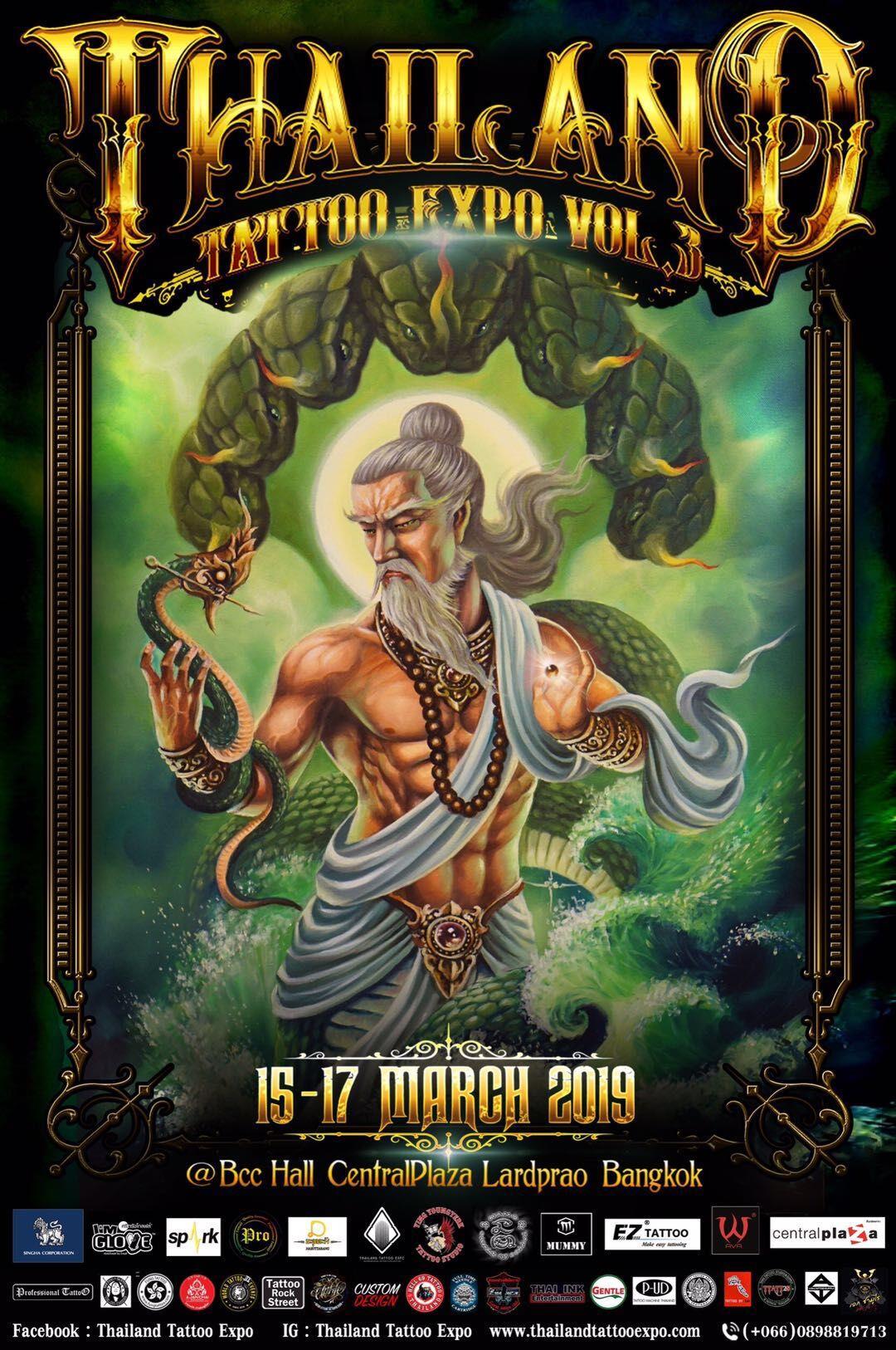 Spark Tattoo Cartridge Sponsor 2019 Tæland Tattoo Expo V3