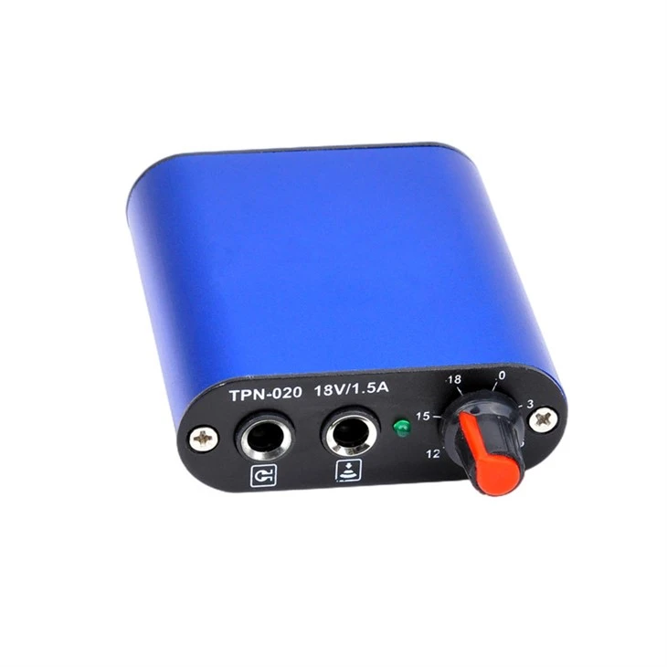 18V Mini Tattoo Power Supply fyrir húðflúrara