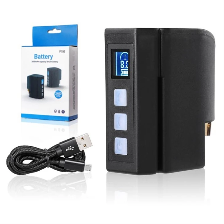 2400mAh Mini Wireless Tattoo Power Supply Þráðlaust Tattoo Rafhlaða