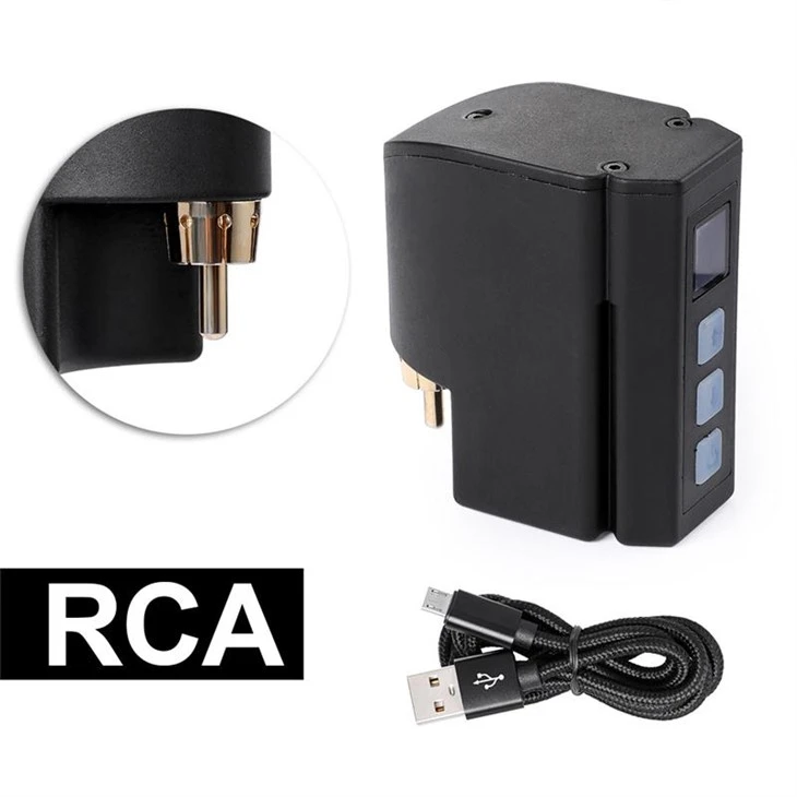 2400mAh RCA Tattoo Power Supply Þráðlaus húðflúr rafhlaða