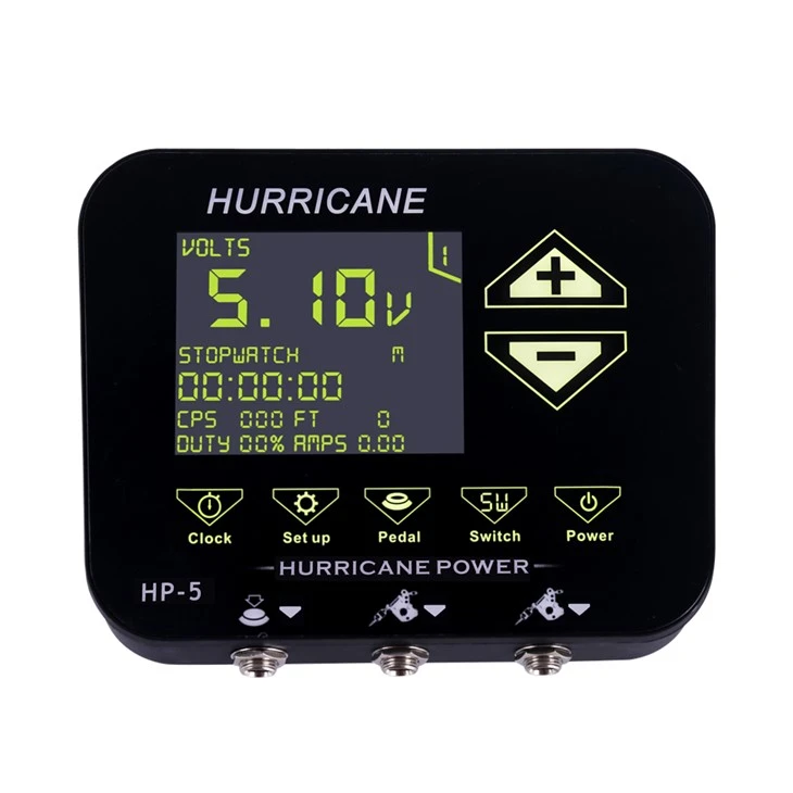 Hurricane Nýjasta Tattoo Power Supply Tattoo