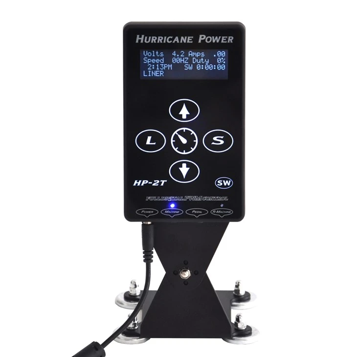 Hurricane Tattoo Machine Power Supply Professional Dual Tattoo Power Supply