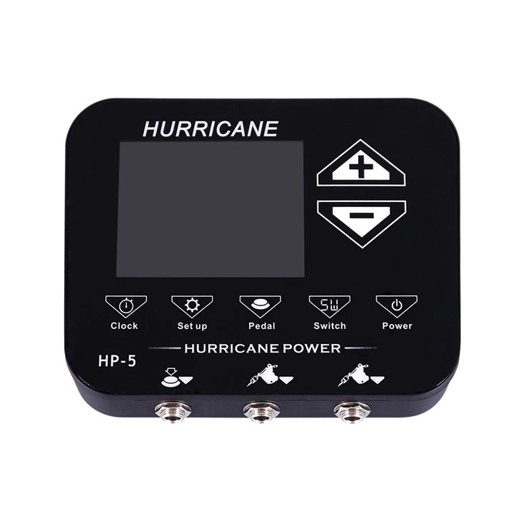 Aflgjafi fyrir Tattooing Hurricane Tattoo Power Supply