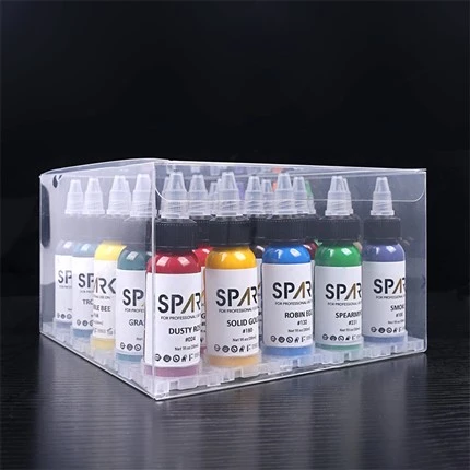 25 litasett Professional Tattoo Ink Litur Spark Tattoo Ink Set