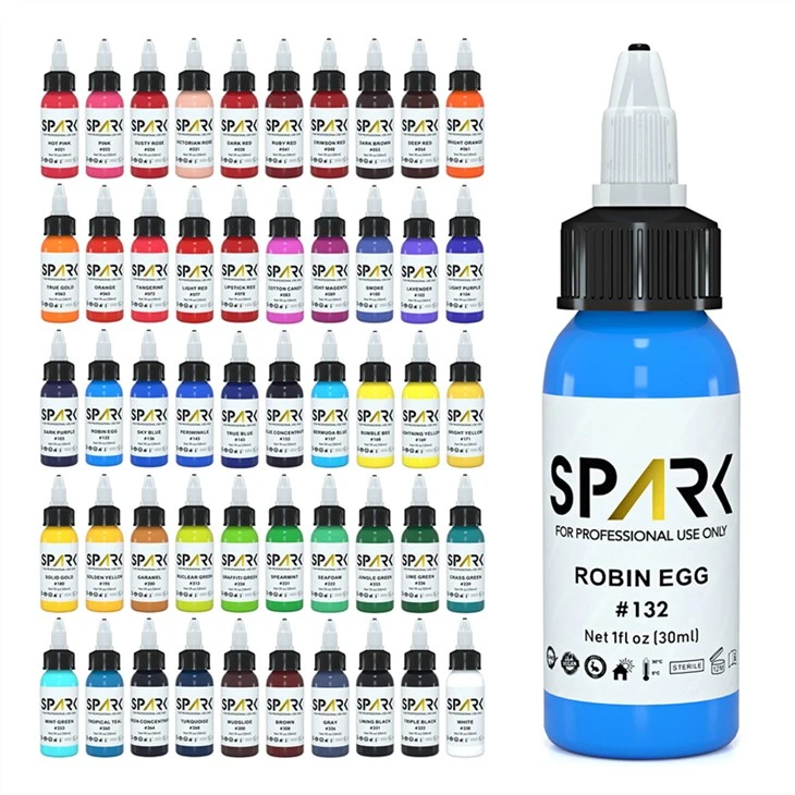 Spark Tattoo Ink Set Professional Tattoo Ink Litur