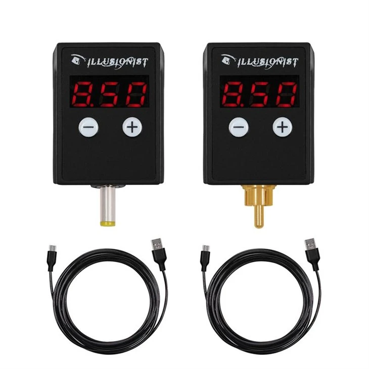 Þráðlaus rafhlaða 2000 MAh Tattoo Power Supply Þráðlaus