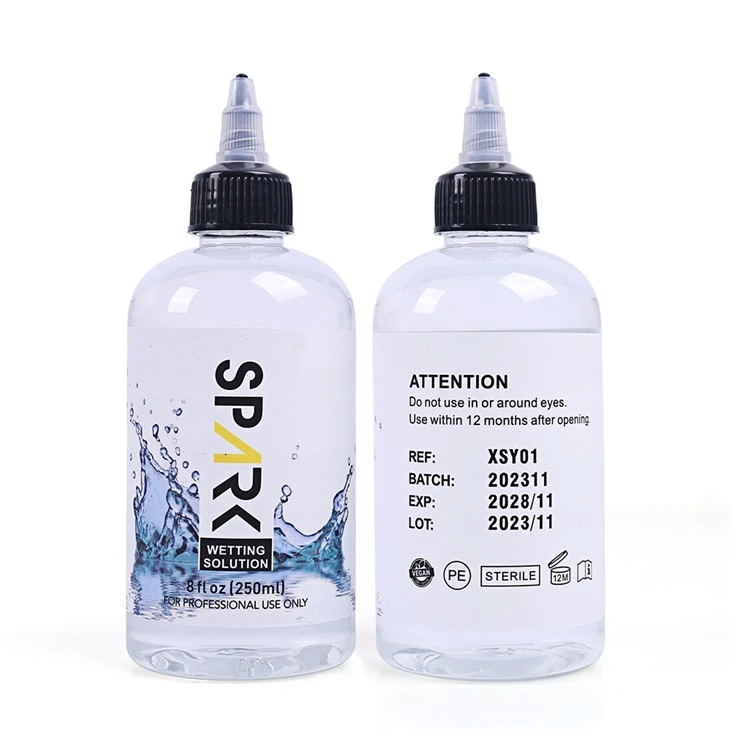 8OZ 240ML Spark Tattoo bleytalausn Spark Tattoo Blöndunarlausn Spark Tattoo Ink