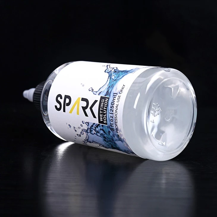 Spark 8OZ 240ML húðflúr bleytalausn Spark Tattoo Blöndunarlausn Spark Tattoo Ink