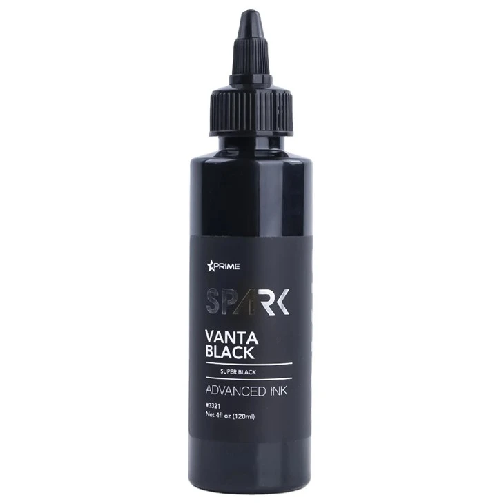 Super Black Tattoo Ink 4OZ 8OZ Fóður Black Triple Black Spark Tattoo Ink Tattoo Ink Black
